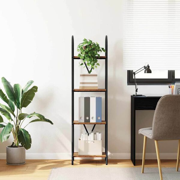 vidaXL B&uuml;cherregal Altholz 40 x 30 x 146 cm Holzwerkstoff