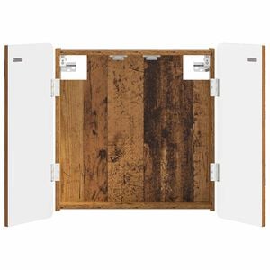 vidaXL Dartboard Schrank ZWOLLE Altholz 52,5 x 10,5 x 57,5 cm