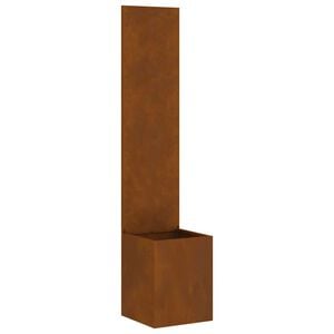 vidaXL Garten Sichtschutz-Leinwand Rostig 32 x 150 cm Wetterfeststahl