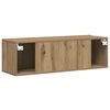 vidaXL TV-Wandschrank Artisan-Eiche 80x30x30 cm Holzwerkstoff