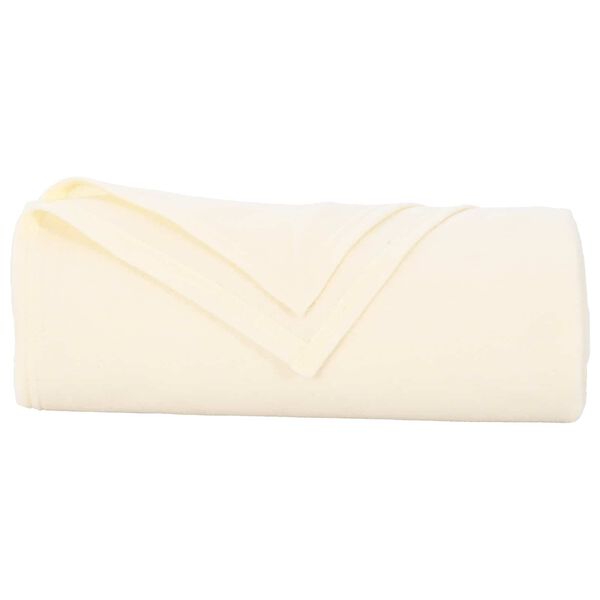 vidaXL Wohndecken 24 pcs Creme 200 x 150 cm Fleece