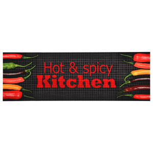 vidaXL K&uuml;chenteppich Waschbar Hot & Spicy 60x300 cm