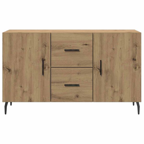 vidaXL Sideboard Artisan-Eiche 100x36x60 cm Holzwerkstoff