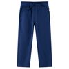 Kinderhose mit Kordelzug Marineblau 128