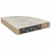 vidaXL Eck-Schweberegale 4 Stk. Betongrau 25x25x3,8 cm MDF