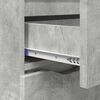 vidaXL Sideboard Beton Grau 100 x 30 x 65,6 Holzwerkstoff