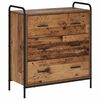vidaXL Sideboard Altholz 97 x 33 x 81 cm Holzwerkstoff