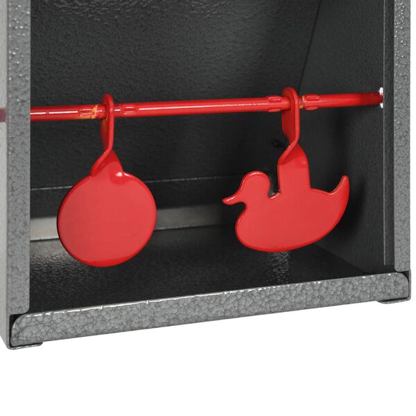 vidaXL Scheibenkasten 2 Ziele Rund und Ente