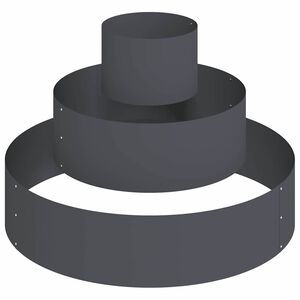 vidaXL Garten-Pflanzgef&auml;&szlig; Anthrazit 90 x 90 x 20 cm