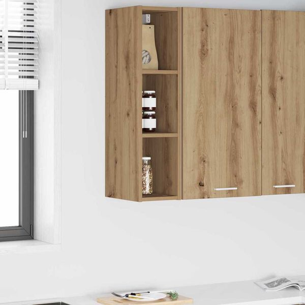 vidaXL H&auml;ngeschrank Artisan-Eiche 20 x 29,5 x 80 cm Holzwerkstoff