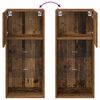 vidaXL Wandmontierte TV-Schr&auml;nke 2 pcs Altholz 40,5 x 30 x 90 cm