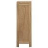vidaXL Kommode 30x30x90 cm Massivholz Teak
