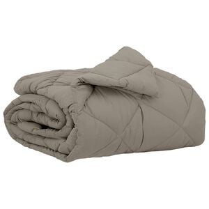 vidaXL Sommerdecke 200 x 140 cm Sommer 200 gsm Hellgrau
