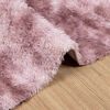 vidaXL Teppich Shaggy Hochflor NAVARRA Altrosa 120x170 cm Polyester