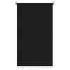 vidaXL Au&szlig;enrollo 90% UV-Block Schwarz 80 x 140 cm HDPE
