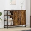 vidaXL Seitenschrank Raucharbe 96,5 x 30 x 75 cm Holzwerkstoff