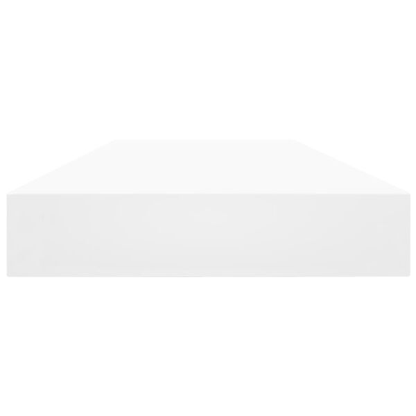 vidaXL B&uuml;cherregal-Bretter 4 Stk. Wei&szlig; 100x10x1,5 cm Holzwerkstoff