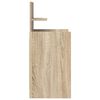vidaXL Nachttische mit 2 Schubladen 2 Stk. Sonoma-Eiche 38x34x80 cm
