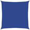 vidaXL Sonnensegel 160 g/m&sup2; Quadratisch Blau 3,6x3,6 m HDPE