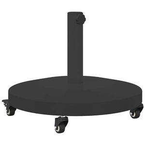 vidaXL Sonnenschirmst&auml;nder 24.45 kg Schwarz Rund Verstellbar
