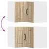 vidaXL K&uuml;chenschrank Sonoma-Eiche 57 x 57 x 40 cm Holzwerkstoff