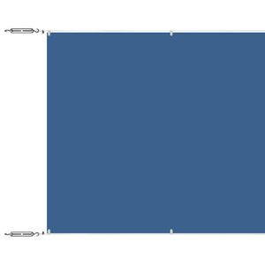 vidaXL Senkrechtmarkise Blau 100x600 cm Oxford-Gewebe