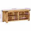 vidaXL TV-Schrank 110x35x40 cm Massivholz Mango