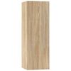 vidaXL 5-tlg. TV-Schrank-Sets Sonoma-Eiche Holzwerkstoff