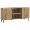 vidaXL TV-Schr&auml;nk 102 x 34,5 x 50 cm Artisan-Eiche Holzwerkstoff