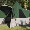 vidaXL Teepee Zelt mit Dach mit Speicher Grün 720 x 465 x 295 cm