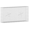 vidaXL Gabione mit 5 mm Draht und 5x5 cm Maschen 100x20x50 cm