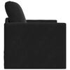 vidaXL Schlafsofa Schwarz 74 x 77 x 81 cm Samt