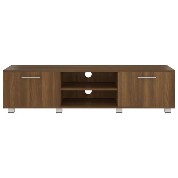 vidaXL TV-Schrank Braun Eichen-Optik 140x40x35 cm Holzwerkstoff