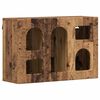 vidaXL H&auml;ngeschrank ELST Altholz 60 x 20 x 40 cm Holzwerkstoff