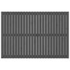 vidaXL Wand-Kopfteil Grau 159,5x3x110 cm Massivholz Kiefer