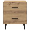 vidaXL Nachttisch Artisan-Eiche 40 x 35 x 47,5 cm Holzwerkstoff