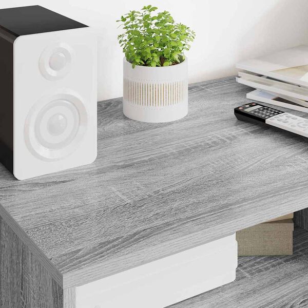 vidaXL TV-Schr&auml;nk Graues Sonoma 100 x 48 x 43 cm Holzwerkstoff