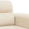 vidaXL Sessel Beige 60 cm Mikrofasergewebe