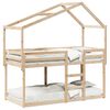 vidaXL Etagenbett ohne Matratze 90x200 cm Massivholz Kiefer