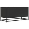 vidaXL TV-Schrank Schwarz 80x34,5x40 cm Holzwerkstoff und Metall