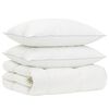 vidaXL G&auml;nsedaunen-Bettdecken-Set 90% FULDA 3 stk. 135 x 220 cm Winter