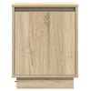 vidaXL Nachttisch 2 pcs Sonoma-Eiche 39 x 34,5 x 50 cm Holzwerkstoff