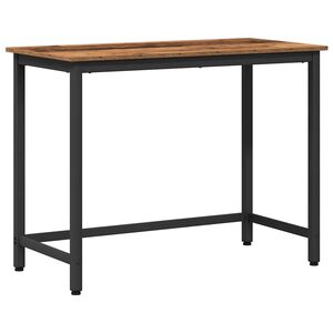 vidaXL Tisch Altholz 80 x 50 x 76,5 cm Ingenieure Holz und Stahl