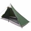 vidaXL Trekkingzelt Gr&uuml;n 222 x 85 x 125 cm