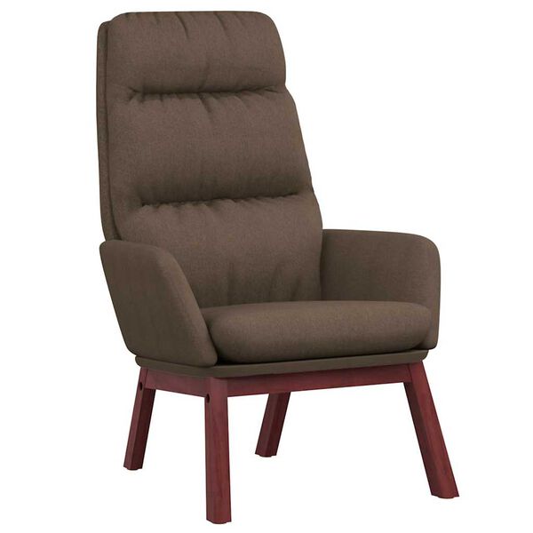 vidaXL Relaxsessel Taupe Stoff