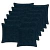 vidaXL Kissenbezug 12 stk. HOUTEN Marineblau 45 x 45 cm
