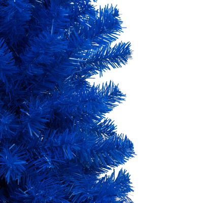 vidaXL Künstlicher Weihnachtsbaum mit Beleuchtung & Ständer Blau 150cm