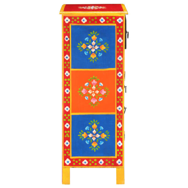 vidaXL Sideboard Handbemalt 60x30x75 cm Mango Massivholz