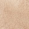 vidaXL Teppich Shaggy Hochflor NAVARRA Beige 130x200 cm Polyester