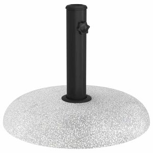 vidaXL Sonnenschirmst&auml;nder 20,9kg Hellgrau Beton Rund